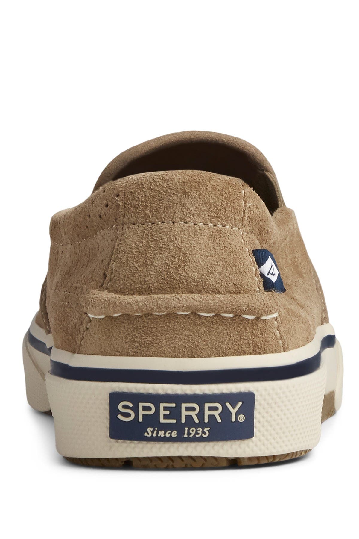 Sperry Halyard Slip-On Suede Sneaker, Alternate, color, 