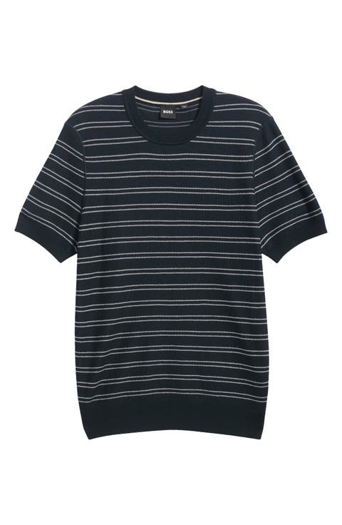 H-Nalon Textured Cotton & Lyocell Top