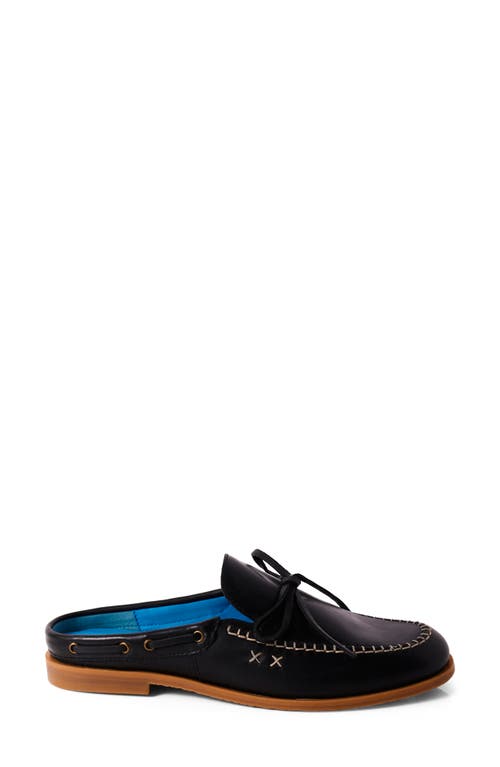 Free People Seas The Day Loafer Mule In Black