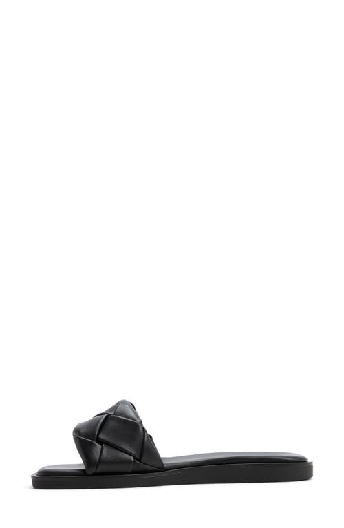 Shop Aldo Esterelle Flat Slide Sandal In Black
