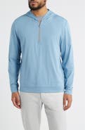 johnnie-O Bixler Hooded Quarter Zip Pullover