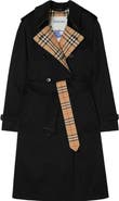 Burberry Long Gabardine Lakefield Trench Coat