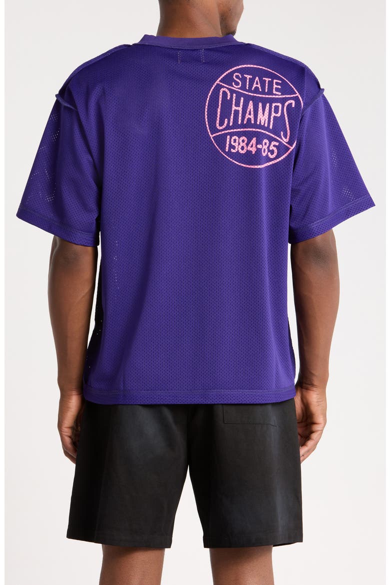State Champs Mesh Practice Jersey, Alternate, color, PURPLE/ PINK