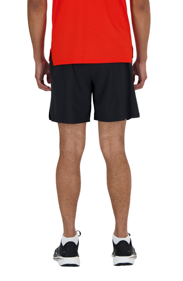 New Balance RC 7-Inch Seamless Running Shorts, Alternate, color, Black