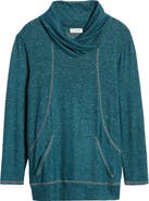 Loveappella Cross Neck Seamed Pullover
