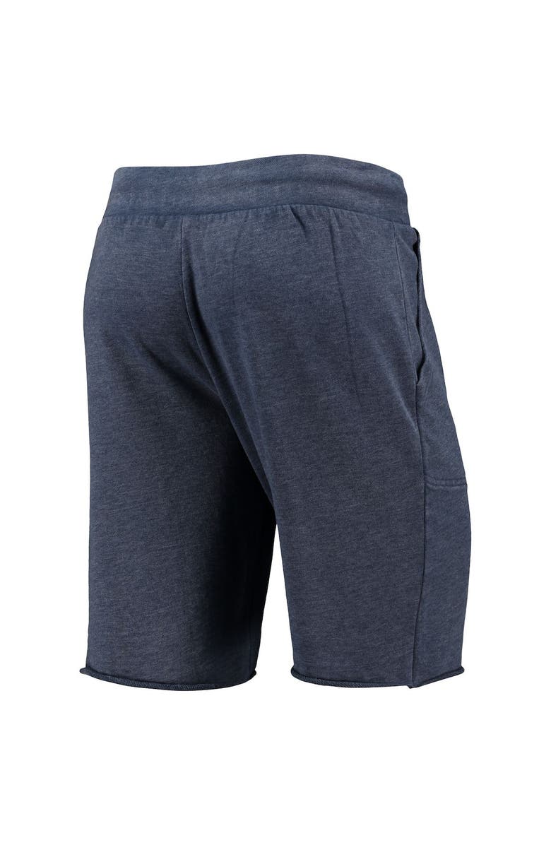 ALTERNATIVE APPAREL Men's Heathered Navy Alternative Apparel Auburn Tigers Victory Lounge Shorts, Alternate, color, 