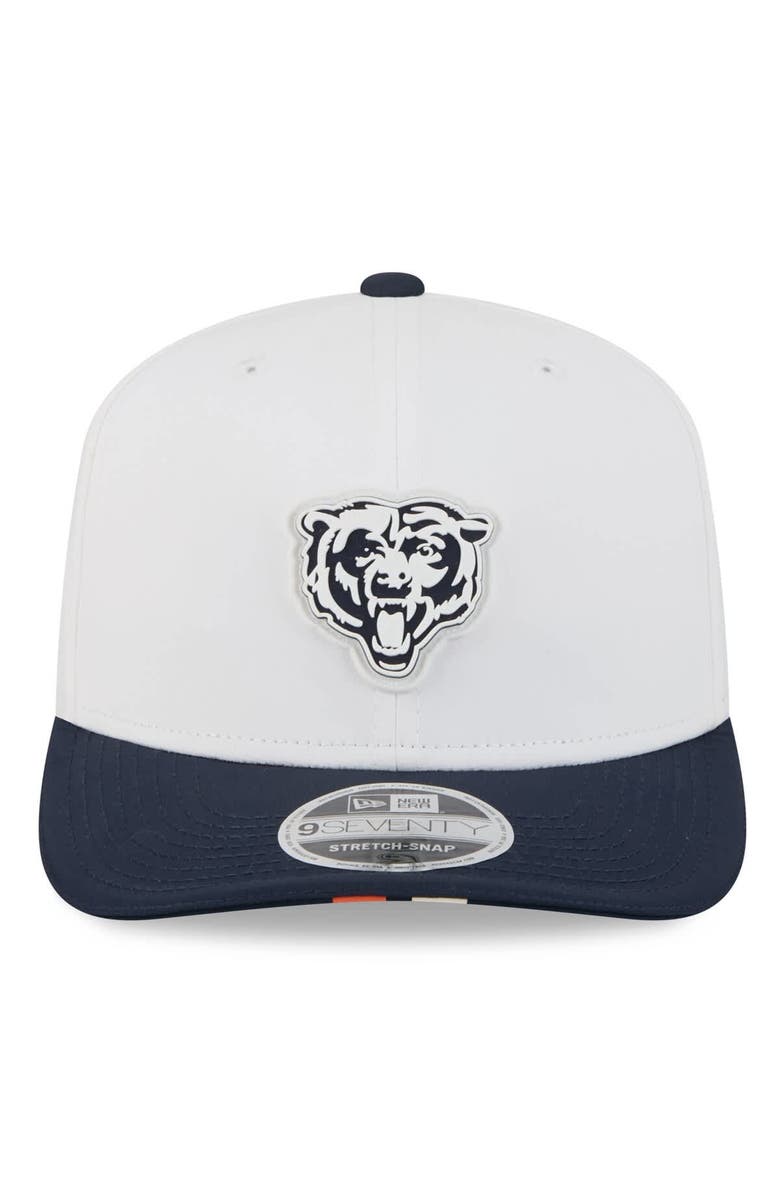 New Era Men's New Era  White/Navy Chicago Bears 2025 NFL Training Camp 9SEVENTY Adjustable Hat, Alternate, color, 