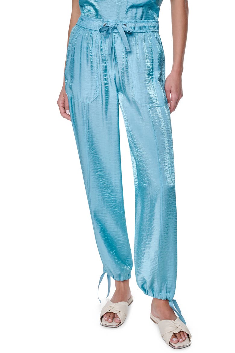 Ankle Tie Pants, Main, color, CAMEO BLUE