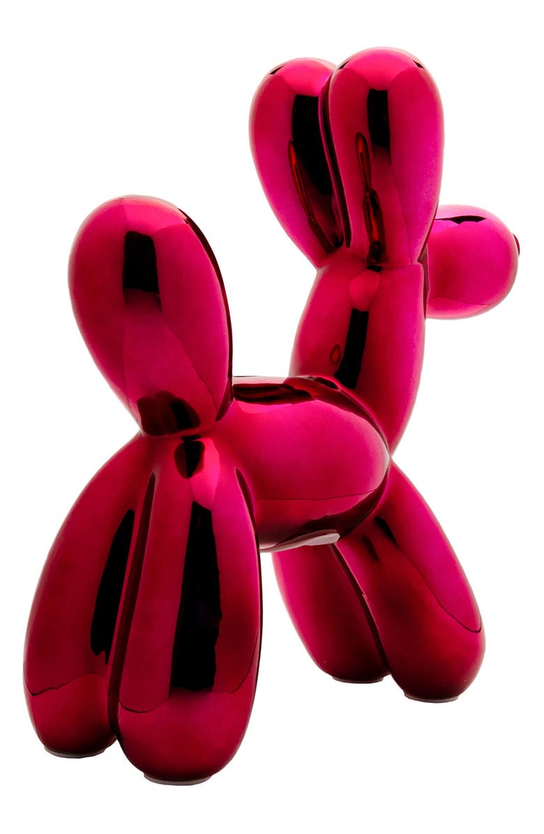 INTERIOR ILLUSIONS Plus Plum Balloon Animal Sculpture, Alternate, color, Plum