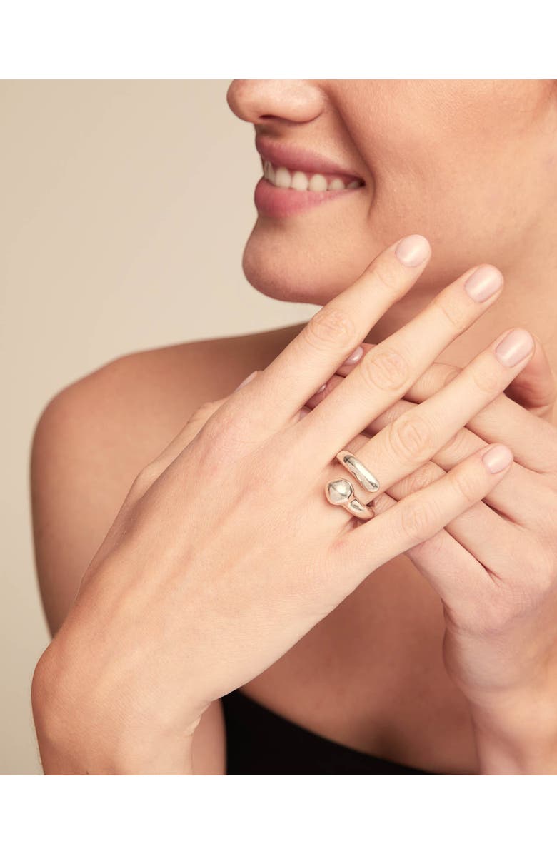 UNODE50 Nail Swivel Ring, Alternate, color, Silver