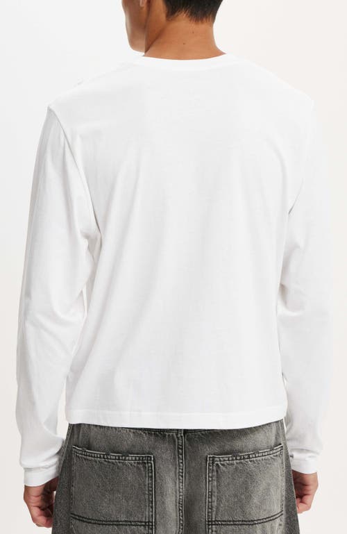 COTTON ON CROPPED FIT LONG SLEEVE 