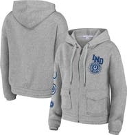 WEAR by Erin Andrews Women's WEAR by Erin Andrews Heather Gray Indianapolis Colts Full-Zip Hoodie