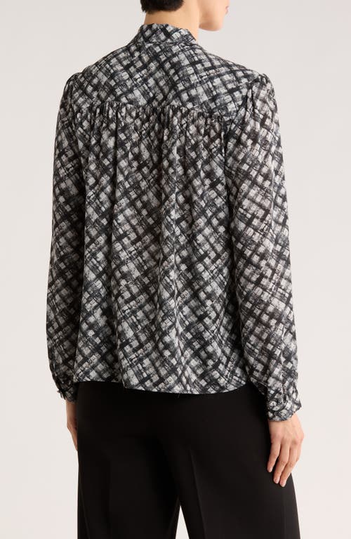 Gemma + Jane Tie Neck Georgette Top