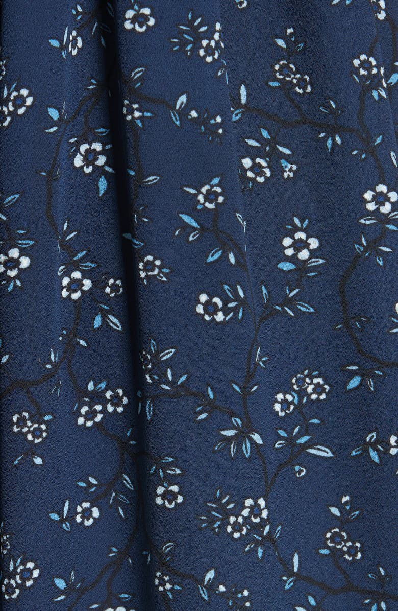 ZDNU KATE SPADE kate spade new york wild roses ruffled wrap dress, Alternate, color,