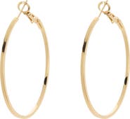 NORDSTROM RACK 45mm Square Wire Hoop Earrings
