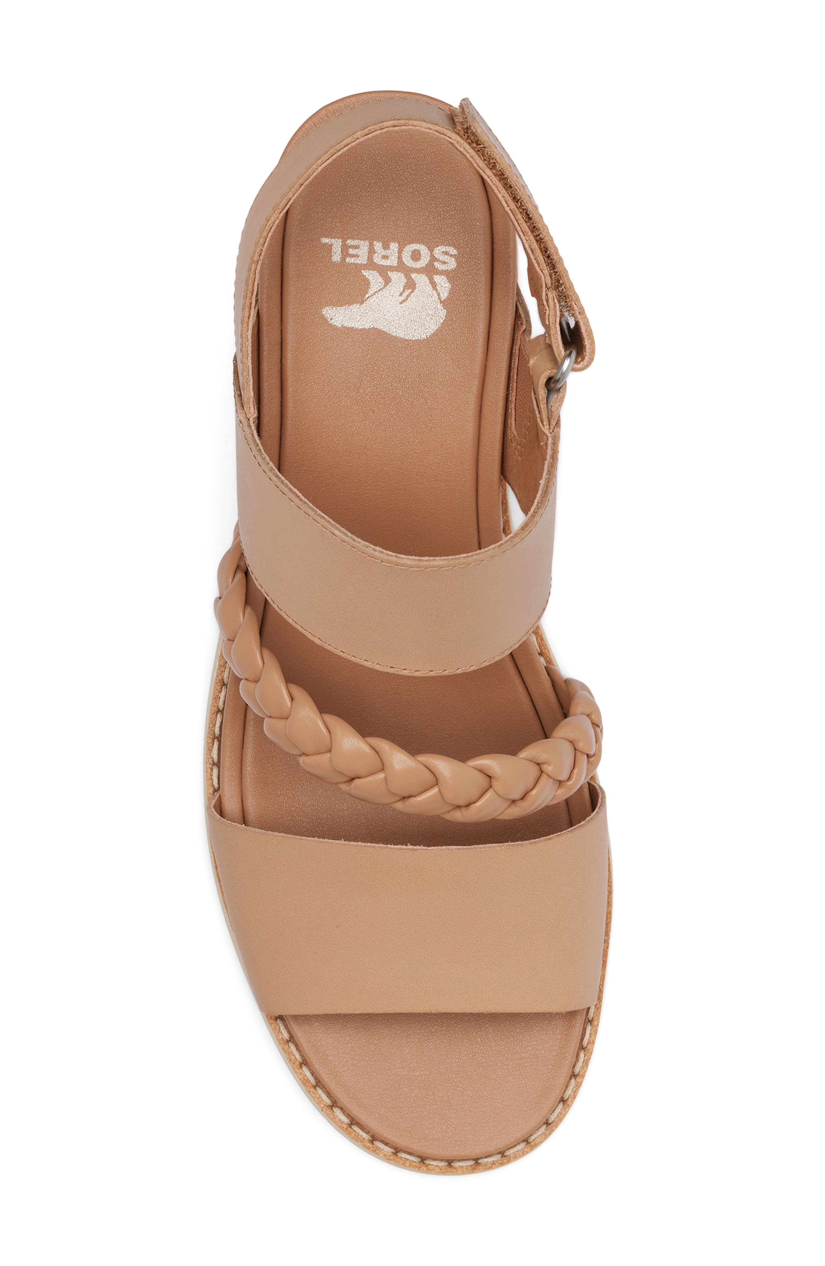 Joanie IV Slingback Platform Wedge Sandal, Alternate, color, HONEST BEIGE/ BLEACHED CERAMIC