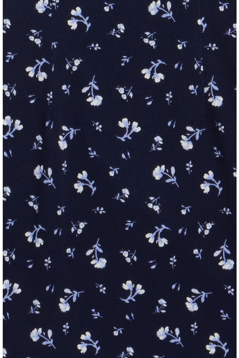 Kids' Emma Babydoll Dress, Alternate, color, NAVY/ WHITE