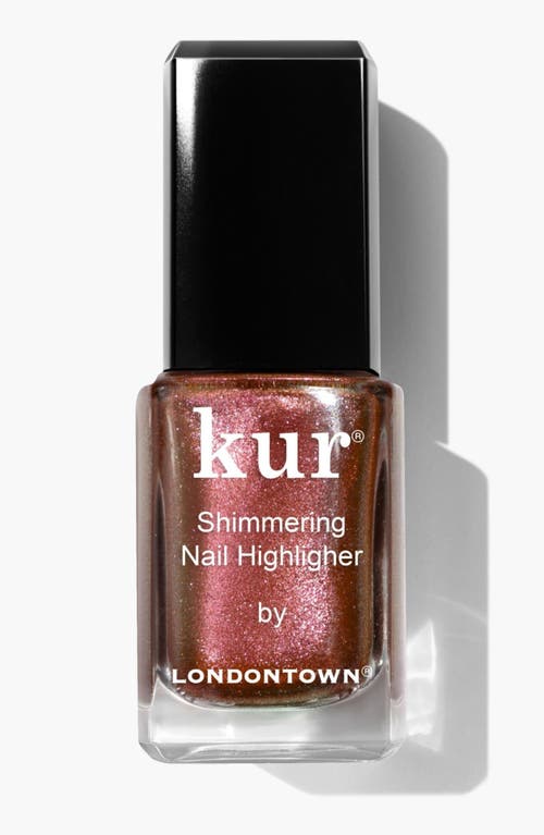 Londontown Shimmering Nail Highlighter Polish in Molten 