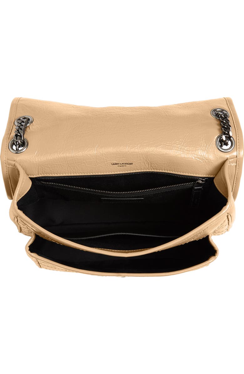 Saint Laurent Medium Niki Leather Shoulder Bag, Alternate, color,