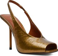 Steve Madden Lucian Slingback Peep Toe Sandal