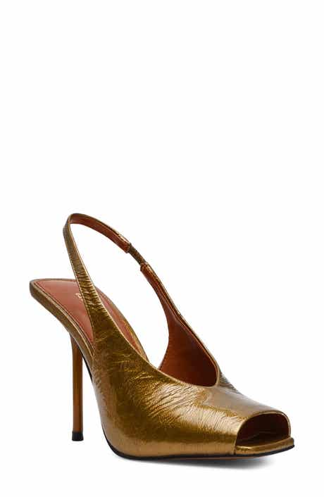 Steve Madden Lucian Slingback Peep Toe Sandal