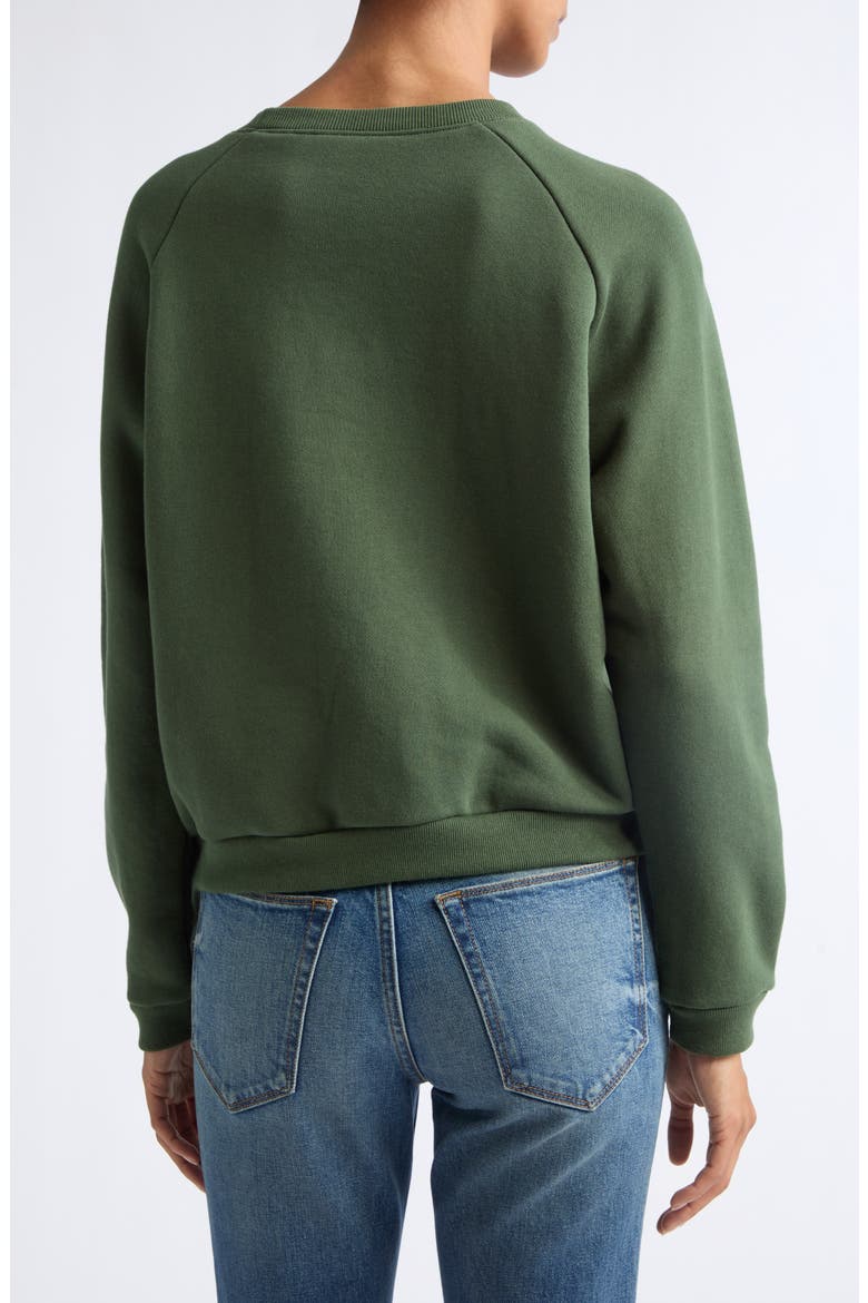 The Daily Sweatshirt, Alternate, color, PINE
