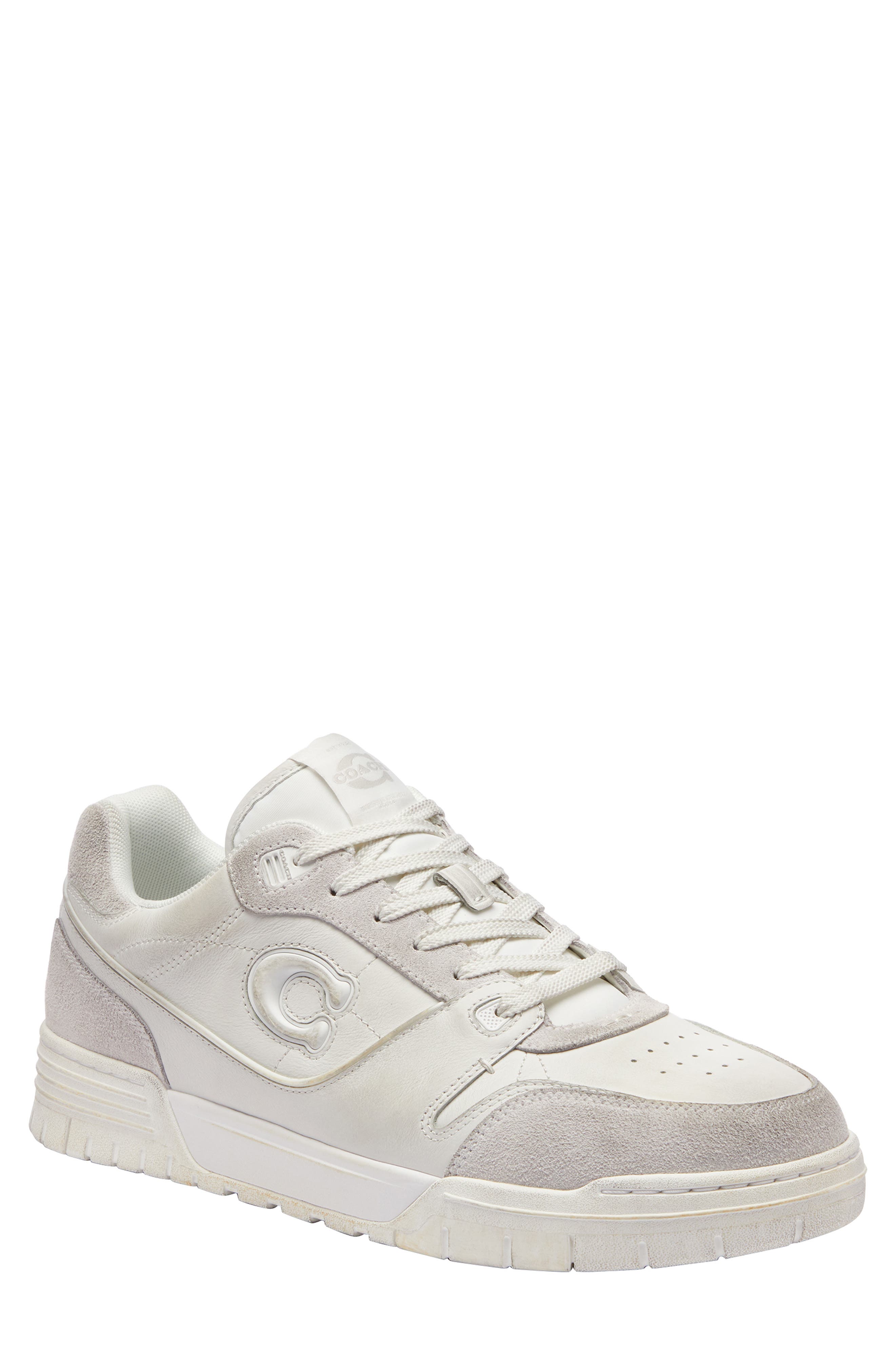 COACH Soho Sneaker, Main, color, Glacier White