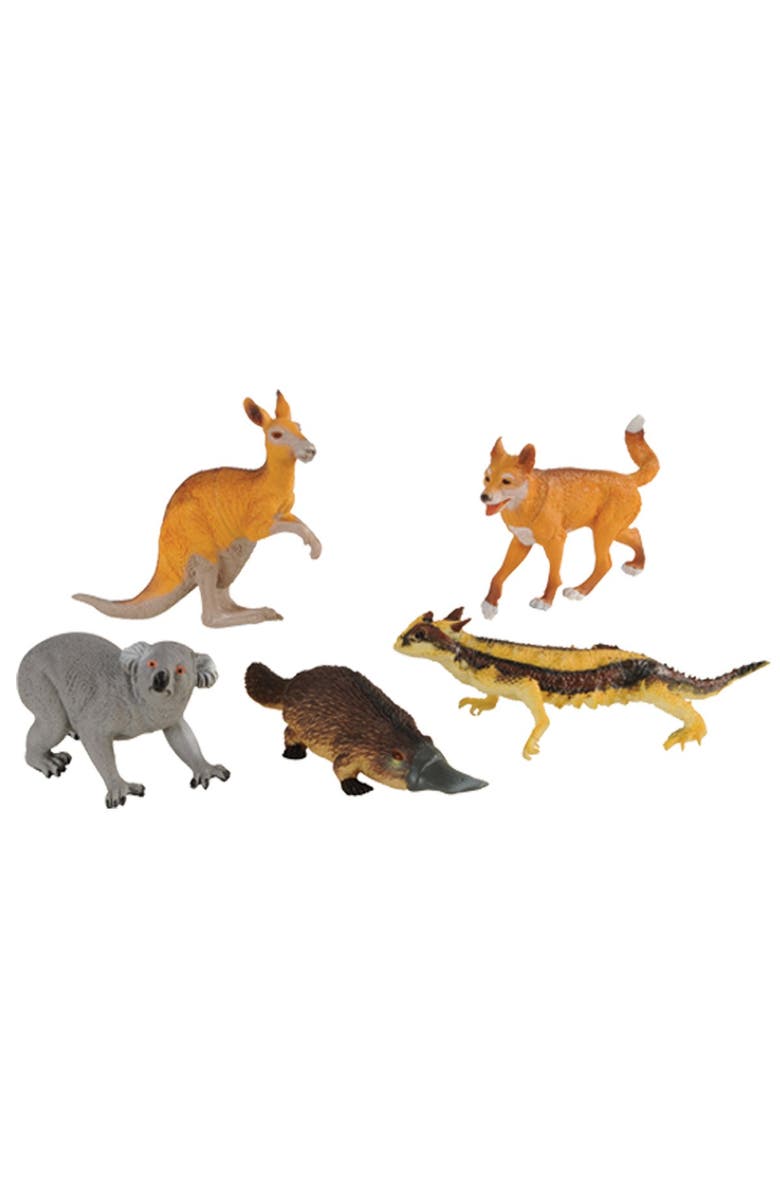Kaplan Early Learning Company Wildlife Animals Collection - Set of 32, Alternate, color, Multicolored