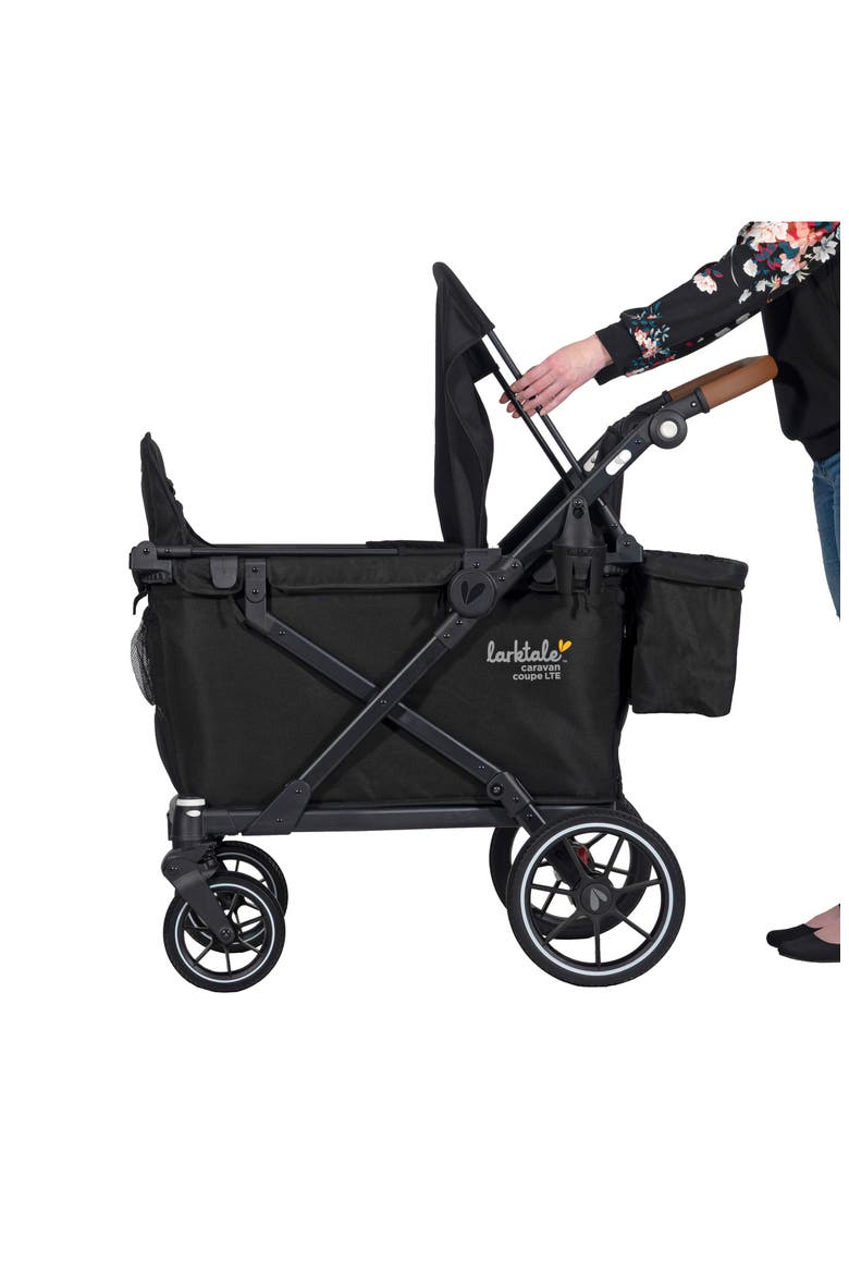 Caravan Coupe LTE Stroller Wagon, Alternate, color, BYRON BLACK