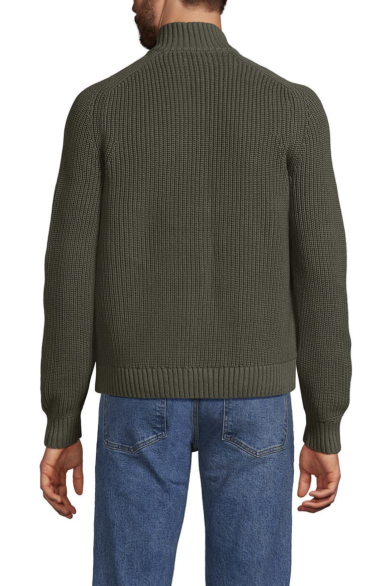 Long Sleeve Drifter Full Zip Cardigan Sweater, Alternate, color, Forest Moss