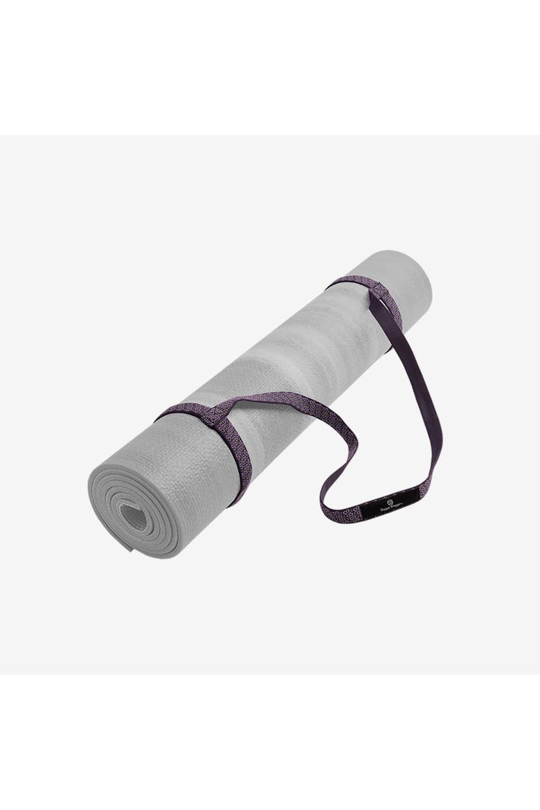 Simple Sling Yoga Mat Carrier, Main, color, Purple floral