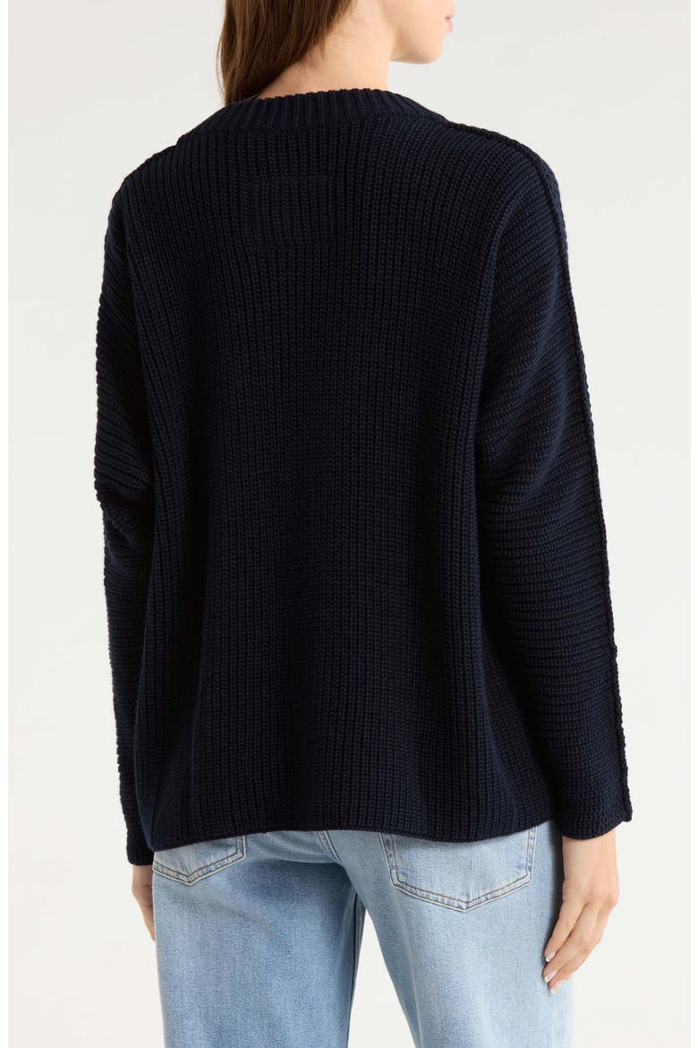 Montecito Cotton Cardigan, Alternate, color, MARINE