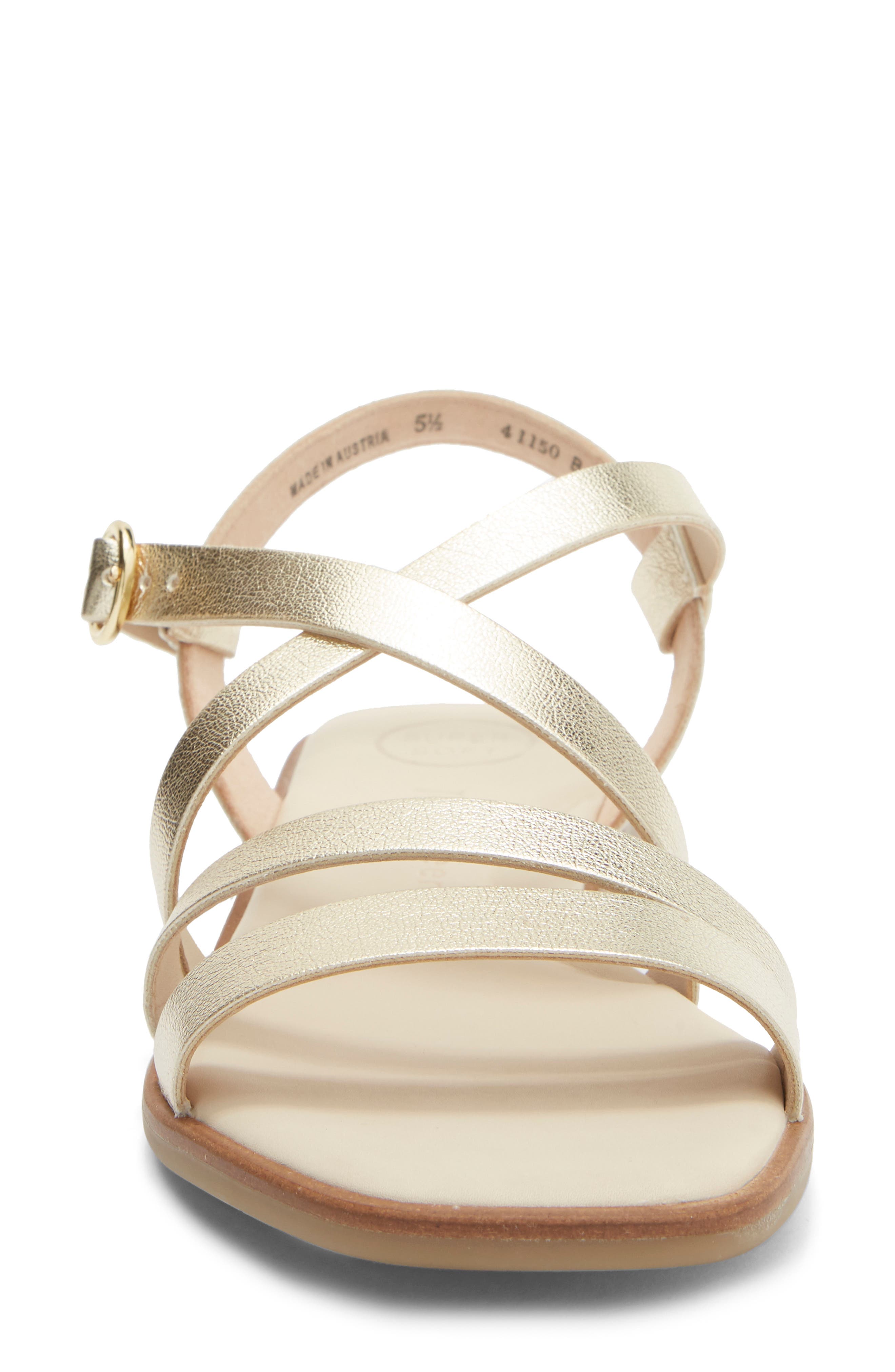 Paul Green Rayne Sandal, Alternate, color, Platino Metallic Future