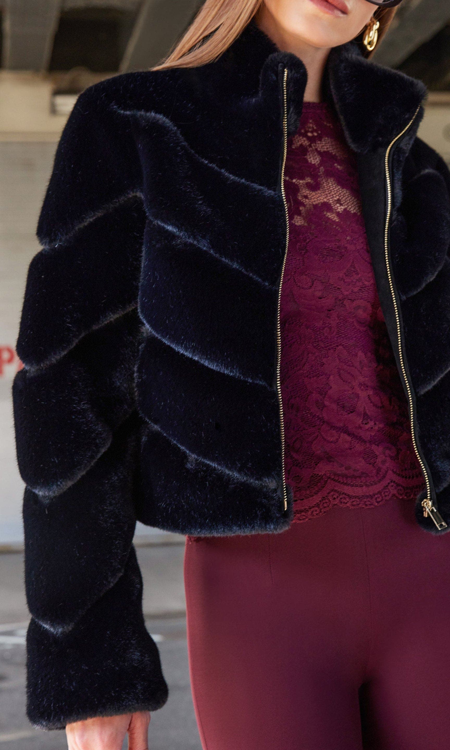 Generation Love Brianna Faux Fur Jacket (Women) | Nordstrom
