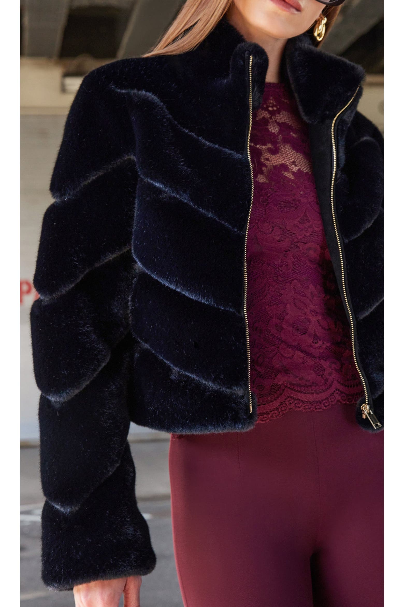 Generations Listed In Order Generation Love Brianna Faux Fur Jacket (Women) | Nordstrom