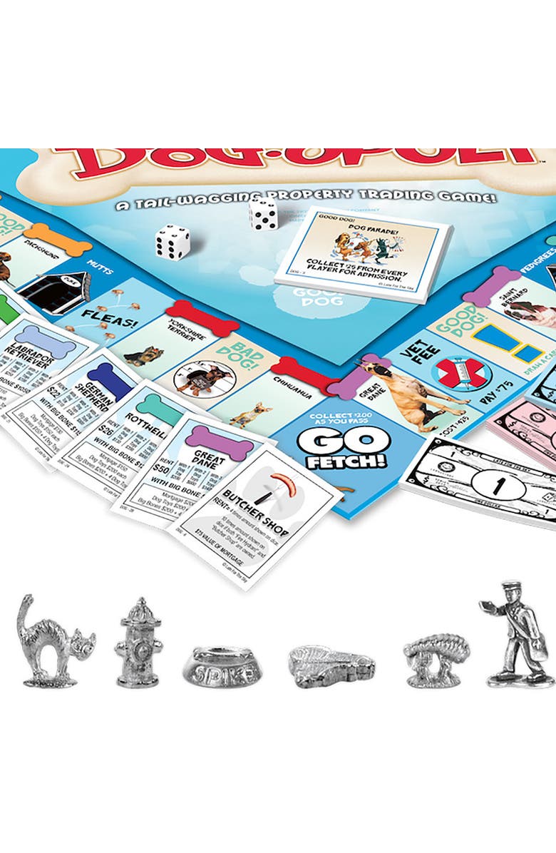 Late for the Sky Dogopoly Monopoly Board Game, Alternate, color, Multicolored