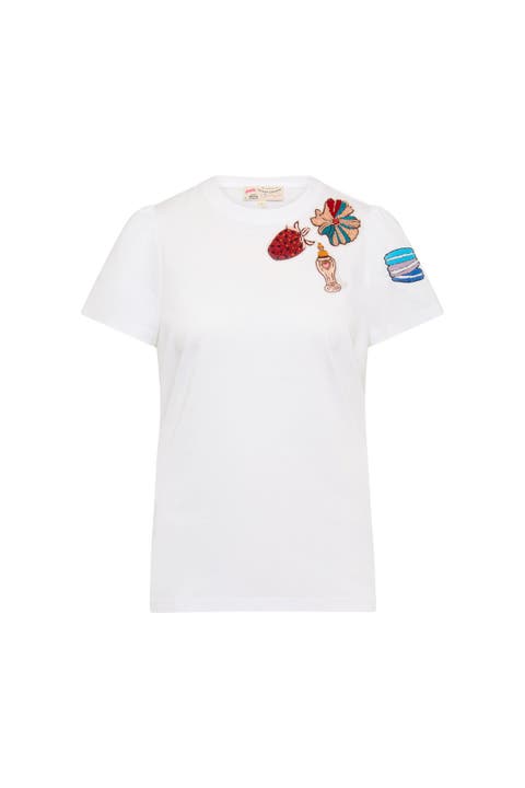 T-Shirt With Application