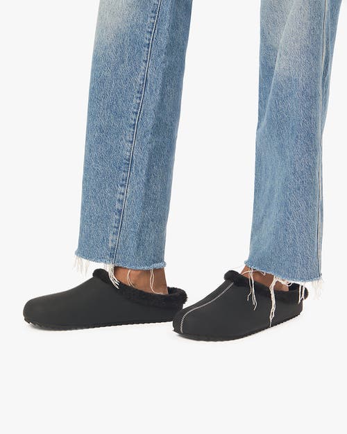 Weworewhat Vegan Leather Clog In Black
