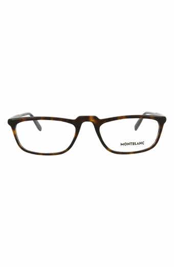 Montblanc 54mm Square Nose Bridge Optical Glasses