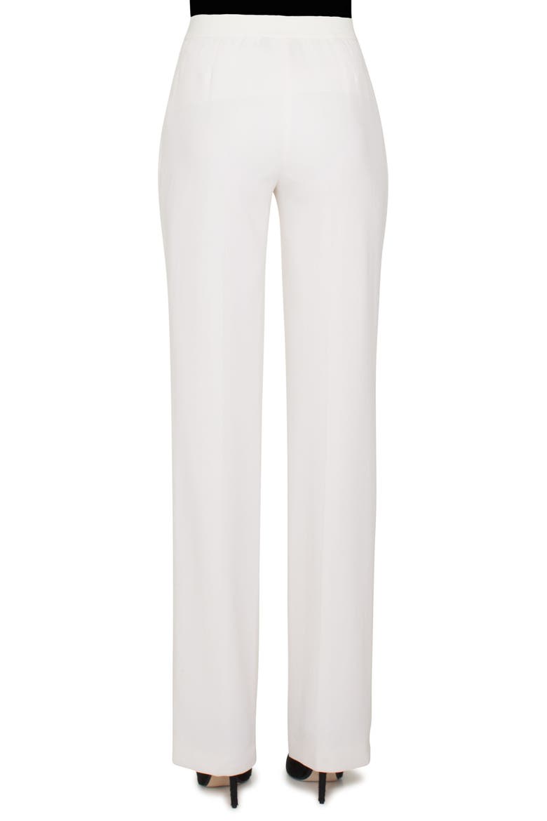 Carl Elastic Waist Double Face Wool Blend Pants, Alternate, color, PAPER