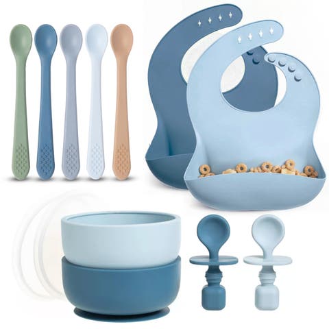 Silicone Baby Feeding Set 11-Piece