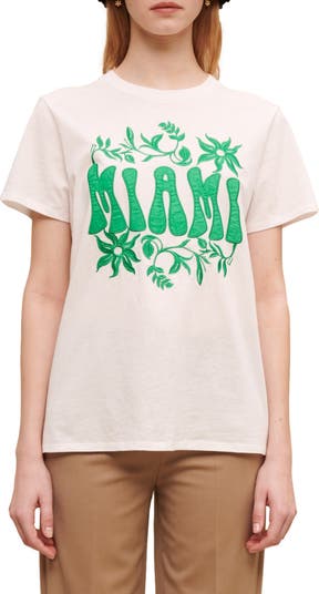 maje グラフィックTシャツ Maje グラフィック Tシャツ | ホワイト | FARFETCH JP