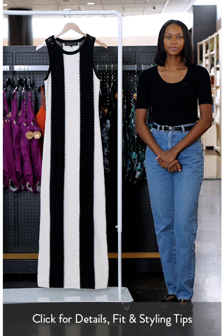 Vertical Stripe Maxi Dress (Women) | Nordstrom
