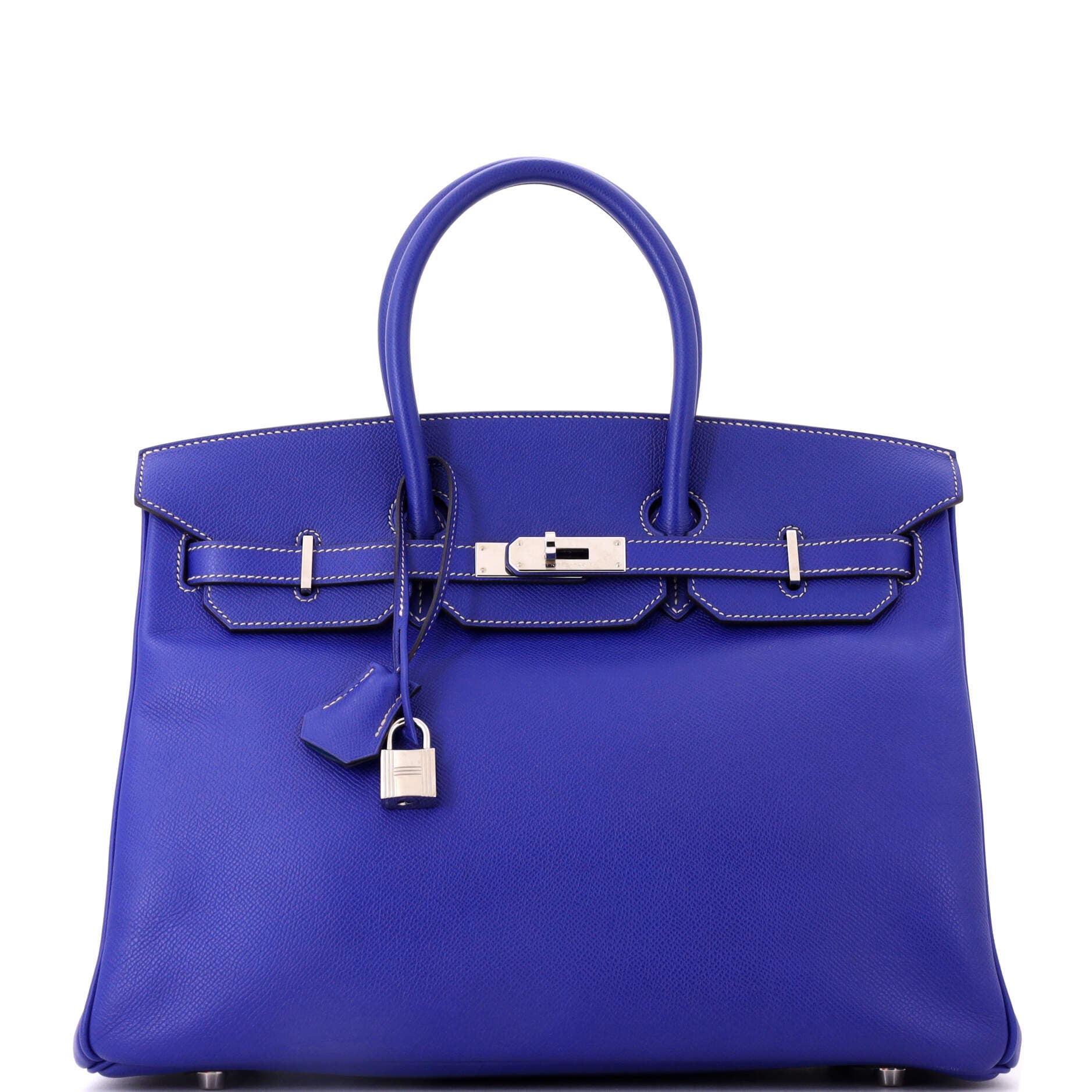 Candy Birkin Bag Epsom 35, Main, color, Blue