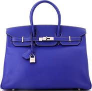 Pre-Owned Hermes Candy Birkin Bag Epsom 35