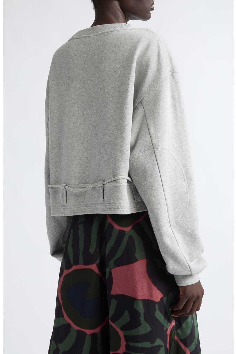Hasterfiela Cotton Sweatshirt, Alternate, color, GREY MELANGE
