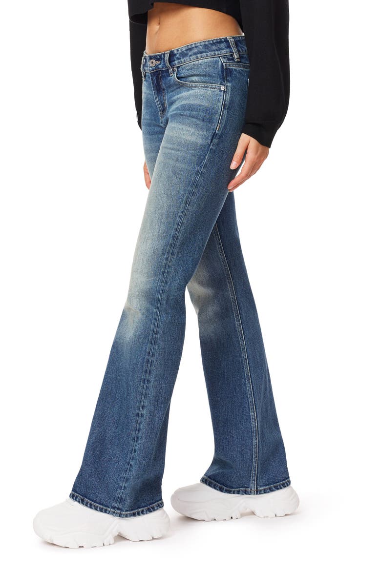 Low Rise Bootcut Jeans, Alternate, color, LOWEST EAST SIDE