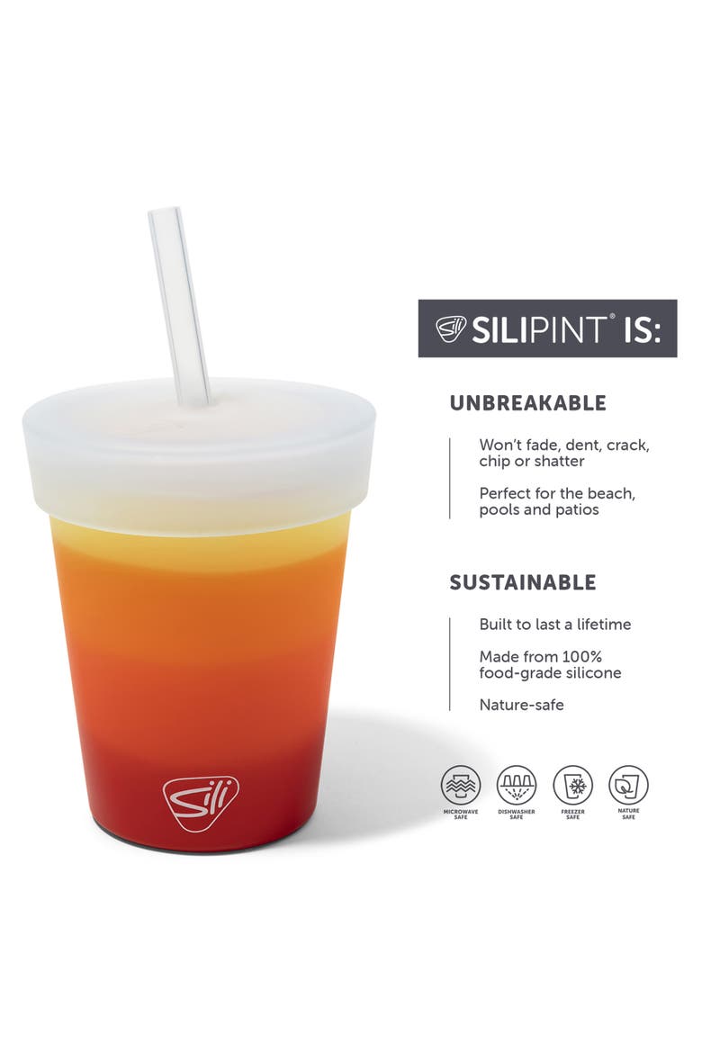 Kids Straw Tumblers 8oz 2 Pack, Alternate, color, Multicolored
