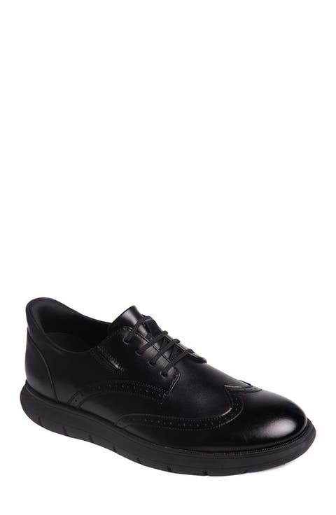 Barnes Ave Hands Free Technology Lightweight Leather Wingtip Oxford
