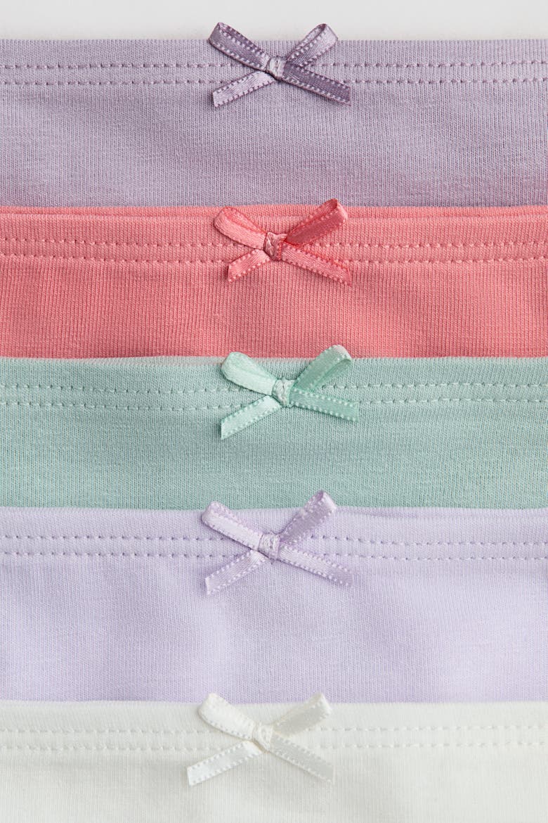10-pack Cotton Briefs, Alternate, color, Lilac/pink